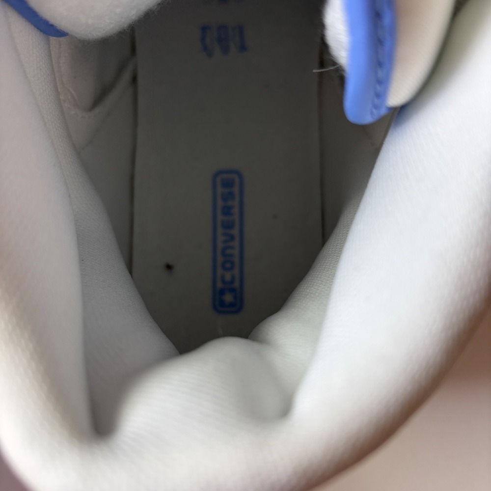 Rare! Men's 11.5 Converse Weapon A10597C Hi-Tops 'Carolina Blue' New (M3) - Picture 6 of 14
